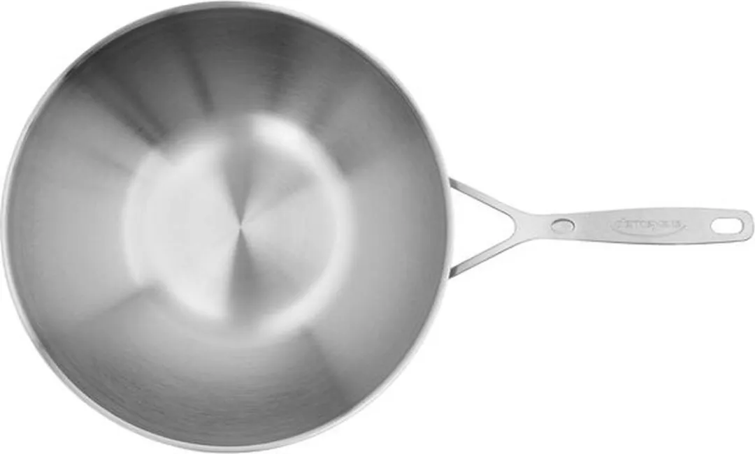 Demeyere Industry 5 Wok 30cm - 3L - Zilver