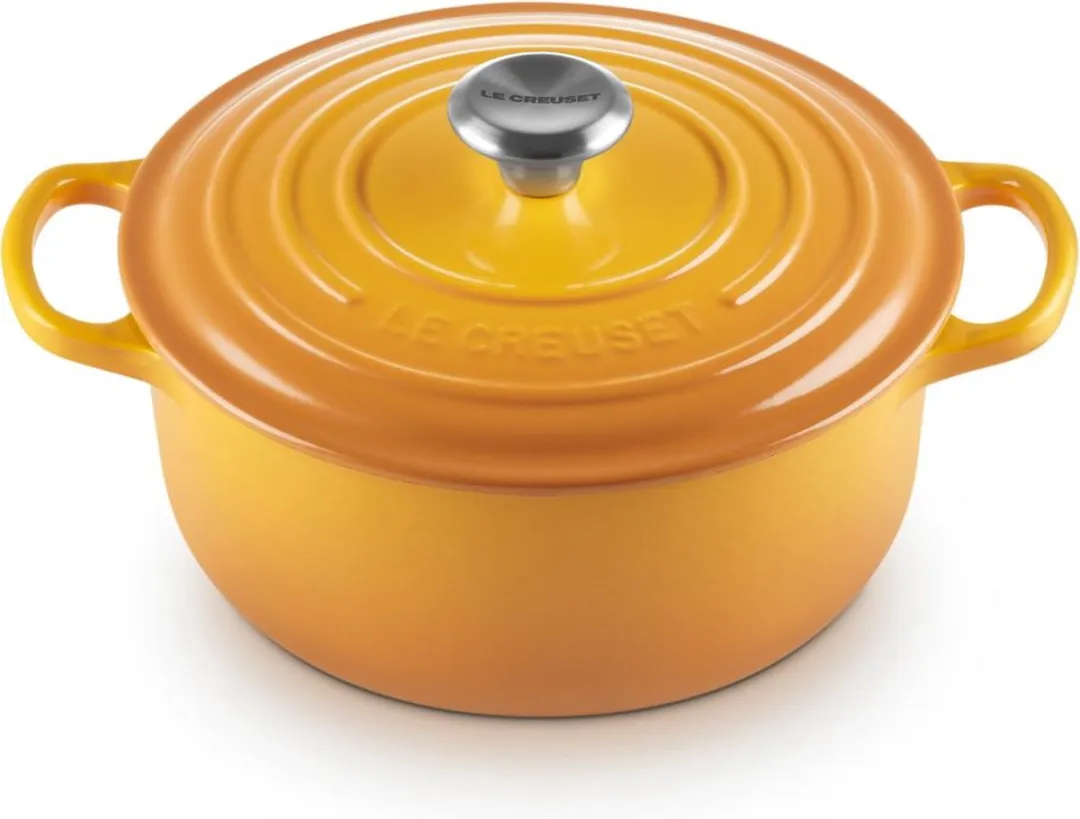 Le Creuset Signature Braadpan 28cm - 6,7L - Nectar - afbeelding 6 van 6