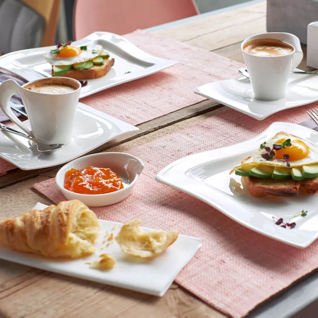 Villeroy & Boch NewWave Koffieset 12-delig - Wit