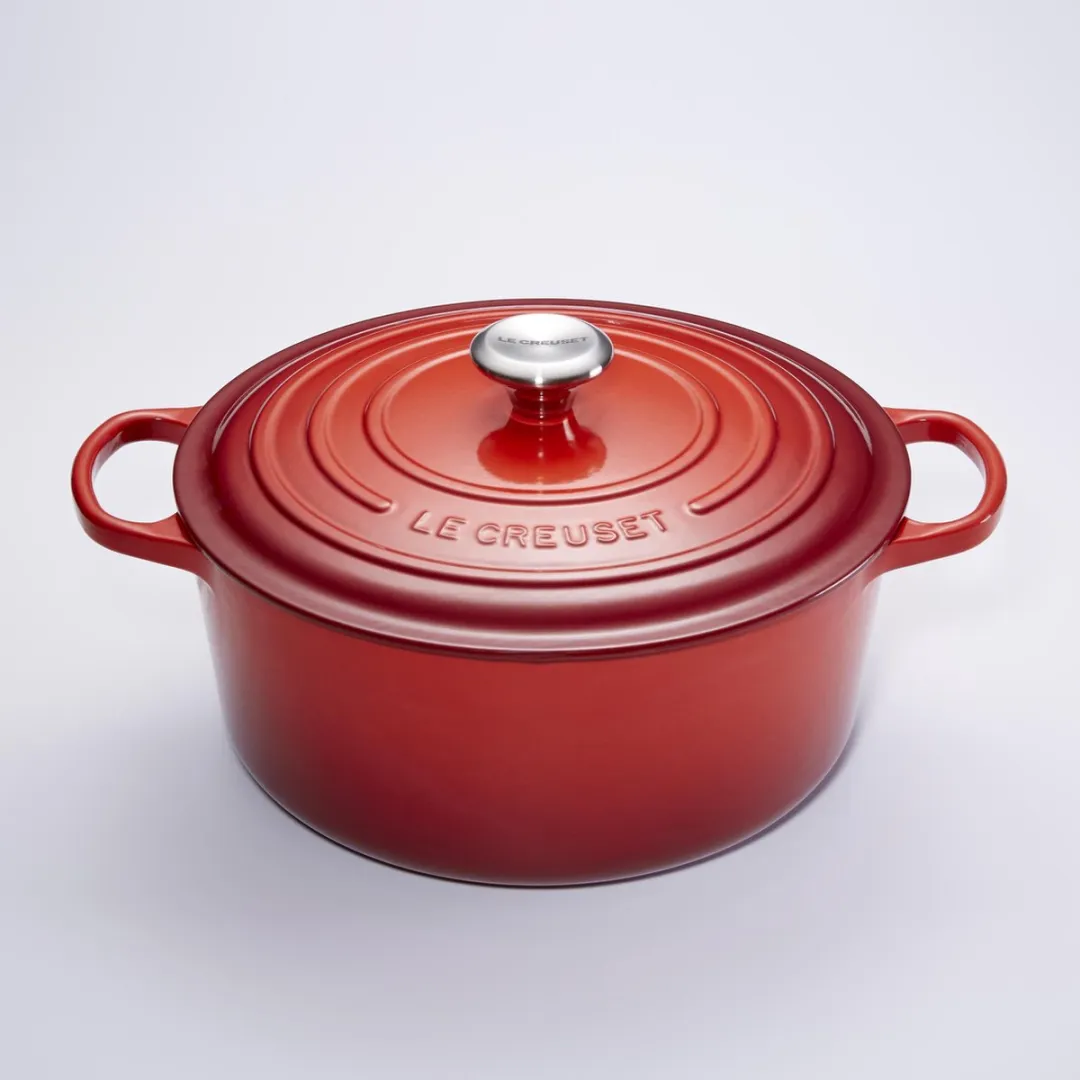 Le Creuset Braadpan Signature Kersenrood Ø30cm - 8,1L