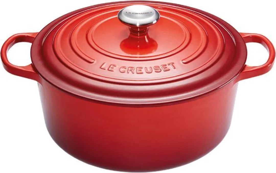 Le Creuset Braadpan Signature Kersenrood Ø30cm
