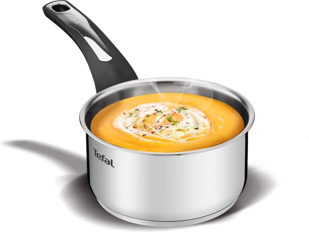 Tefal Emotion Steelpan 16 cm - Grijs - afbeelding 6 van 6