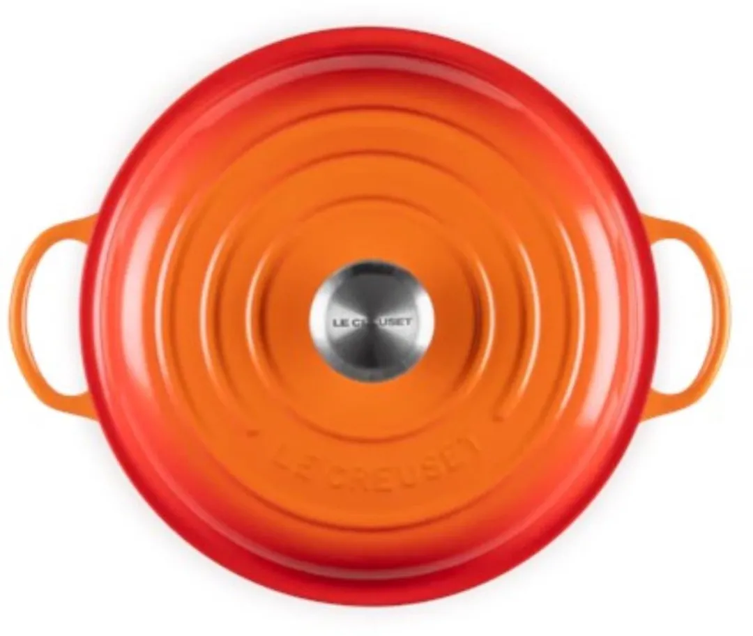 Le Creuset Marmite Braadpan Signature Oranjerood Ø26cm