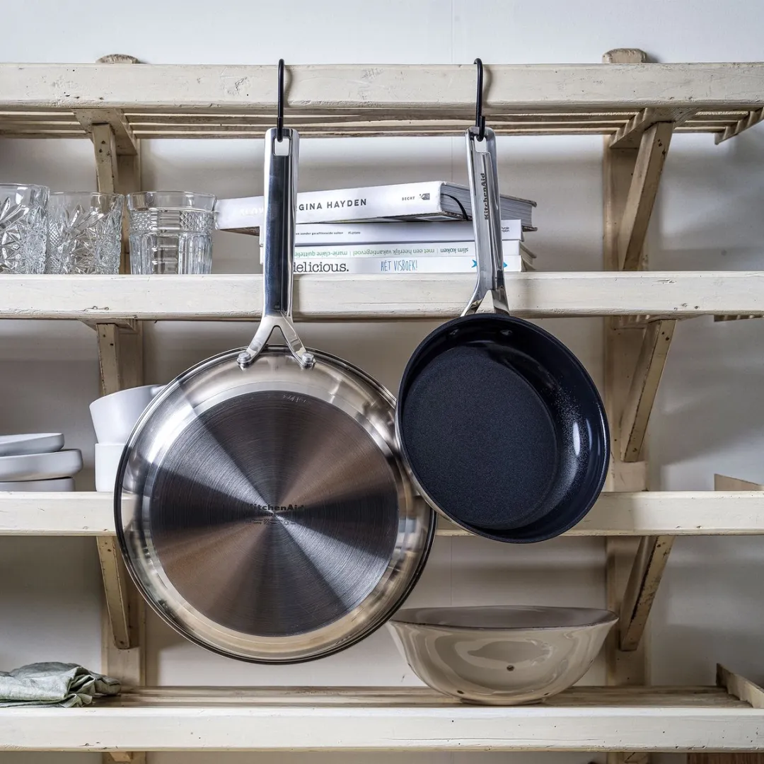 KitchenAid Braadpan 28cm - Zilver - afbeelding 6 van 6