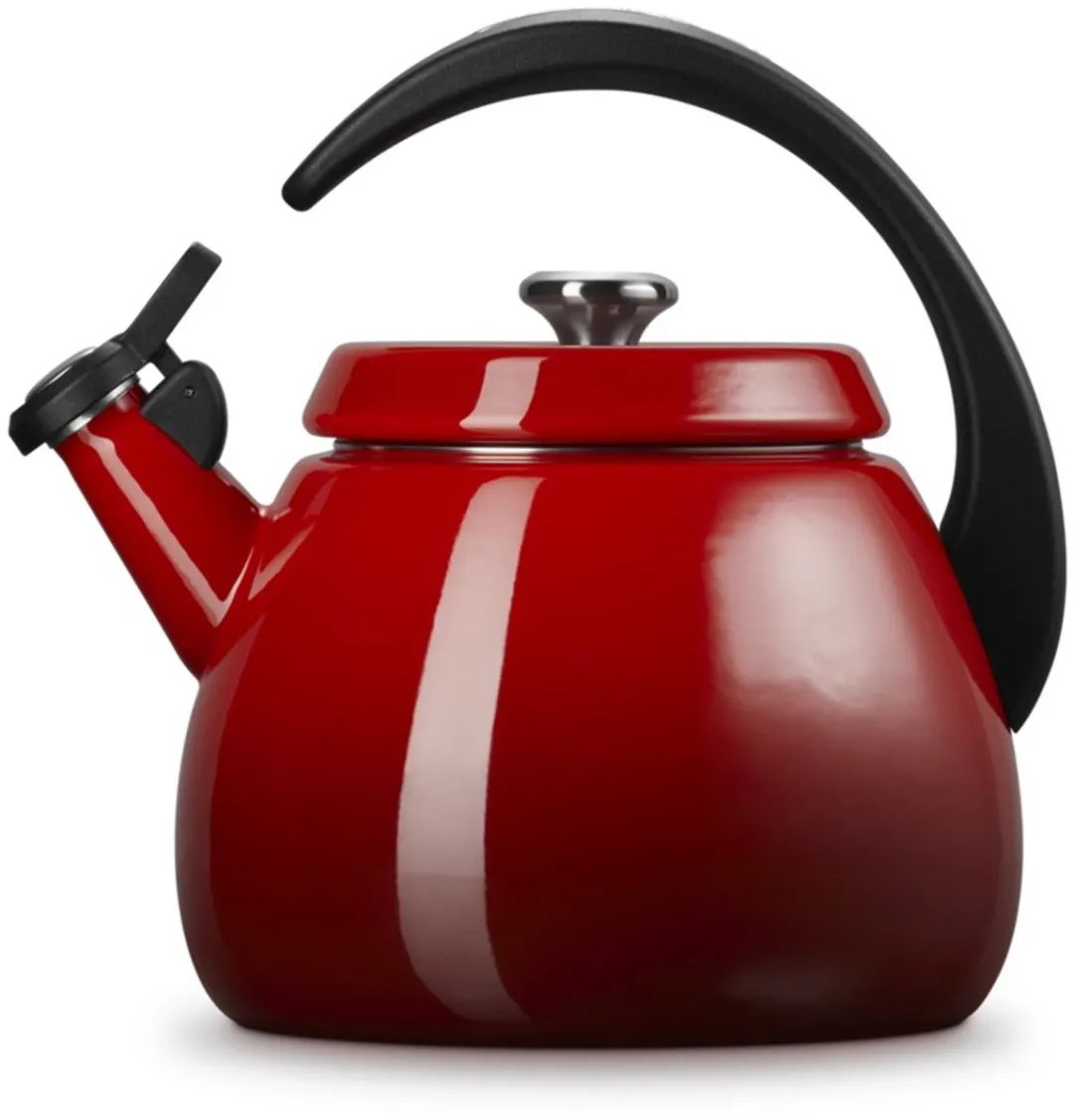 Le Creuset Cloche Fluitketel 2.1L - Kersenrood
