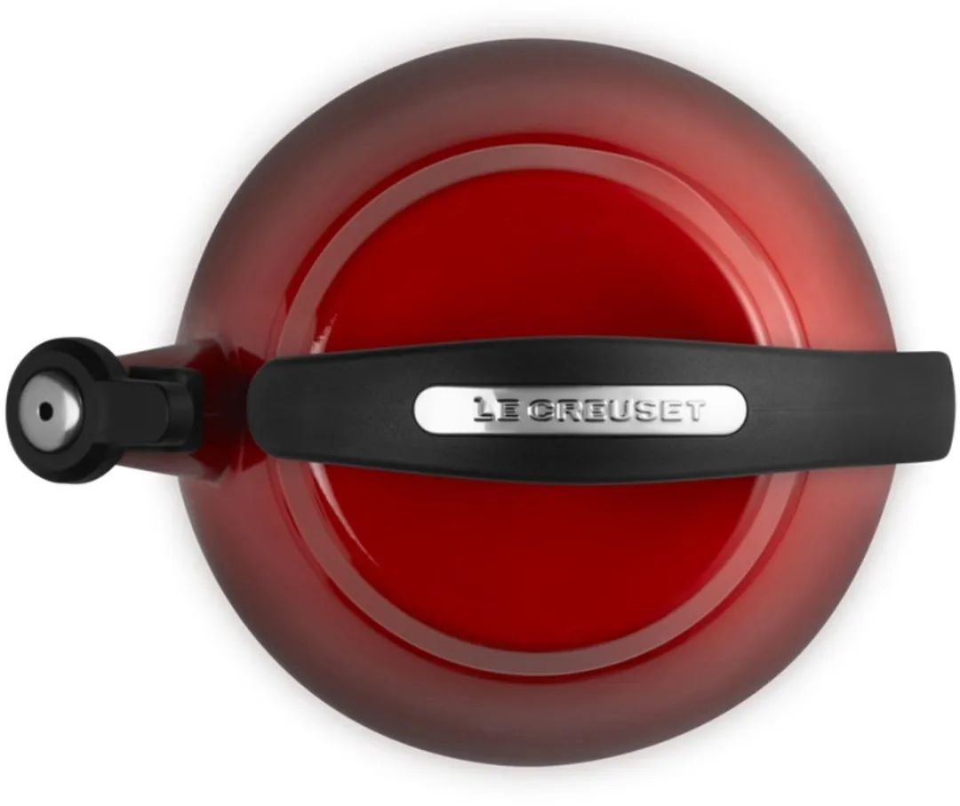 Le Creuset Cloche Fluitketel 2.1L - Kersenrood