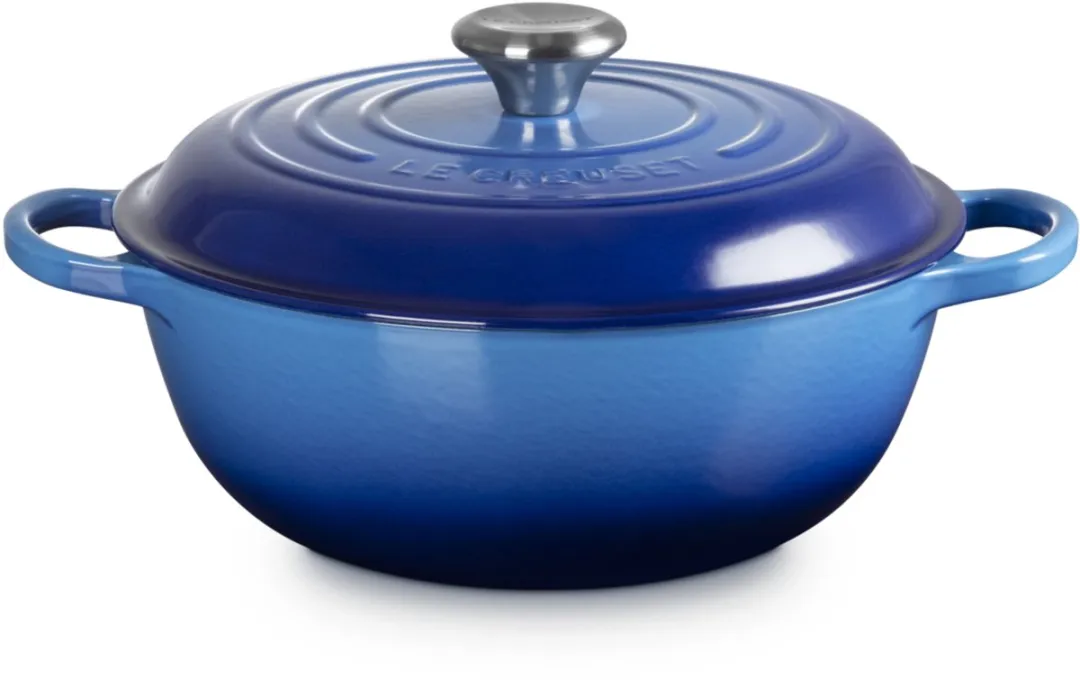 Le Creuset Braadpan Azure 22cm