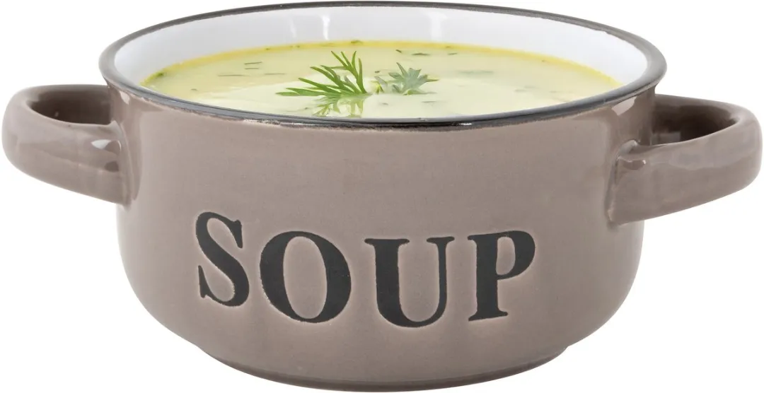 Cosy&Trendy Soepkommen Classic - 8 Stuks - 470ml - Taupe
