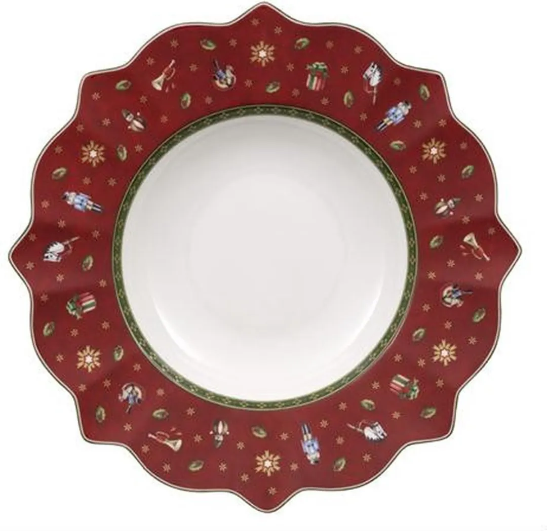 Villeroy & Boch Toy's Delight Diep Bord 26cm - Rood