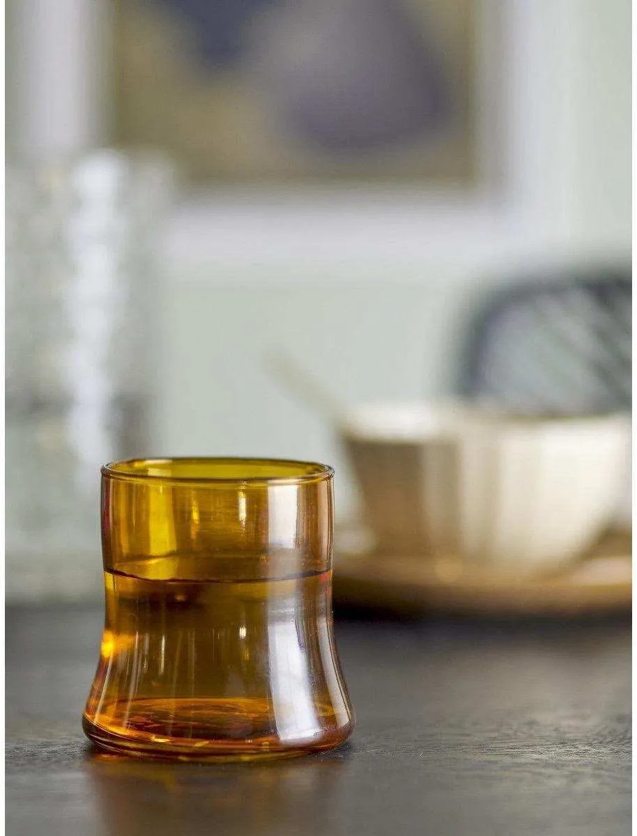 Bloomingville Florentine Glas 300ml - Bruin