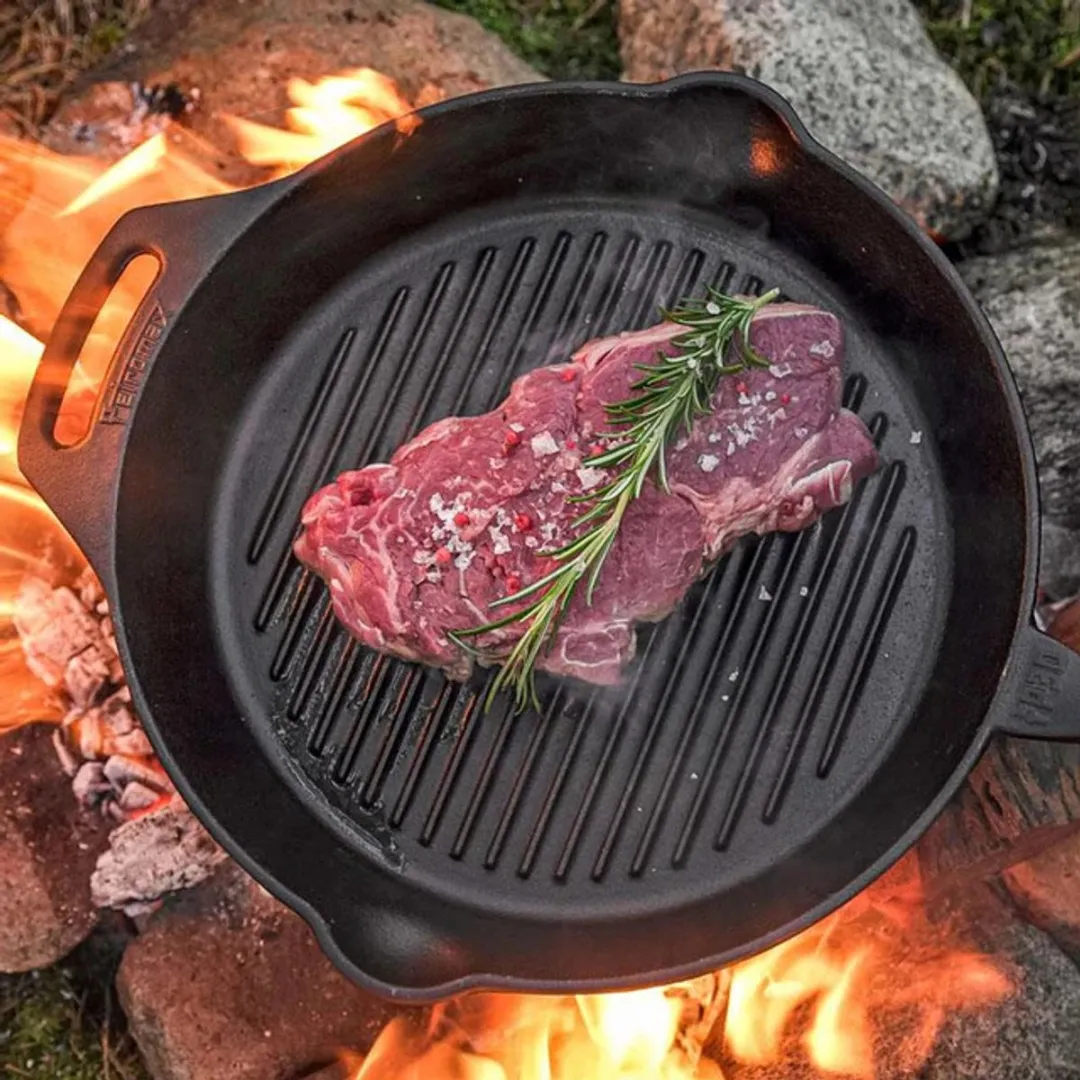 Petromax GP30 Grill Skillet 30cm - 2.5L - Zwart