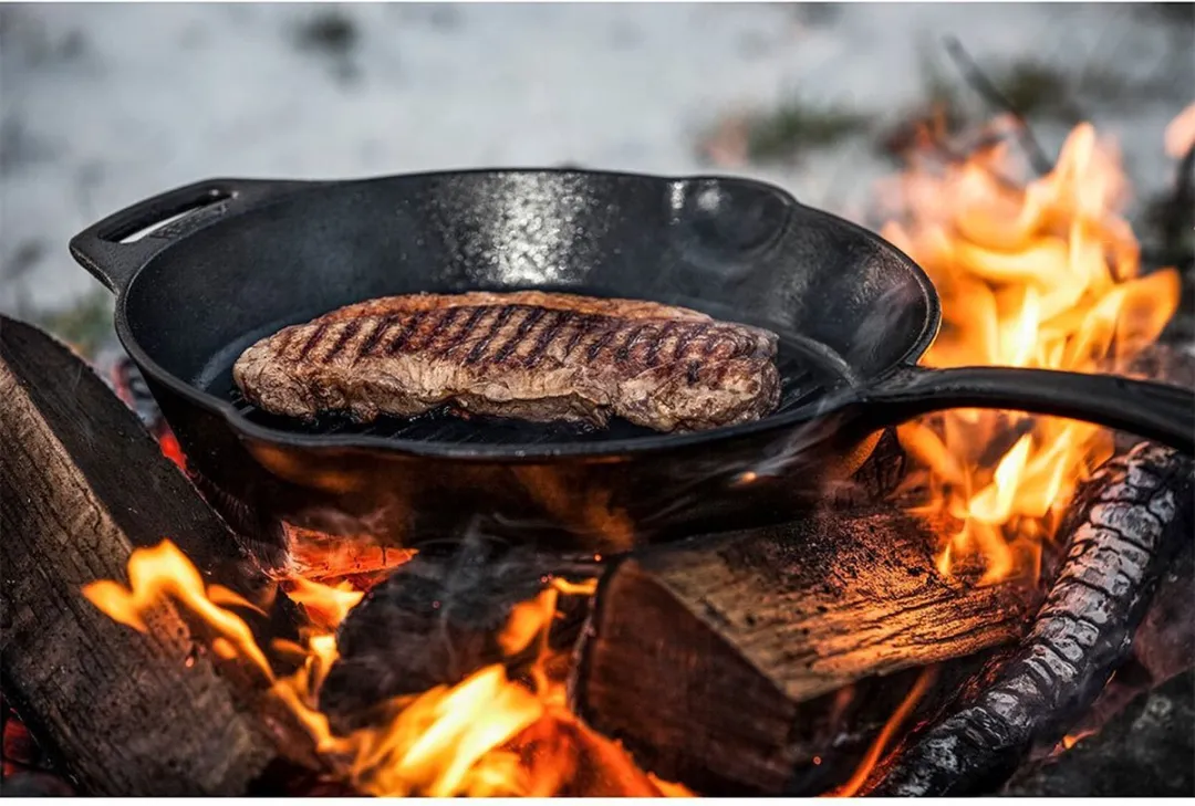Petromax GP30 Grill Skillet 30cm - 2.5L - Zwart