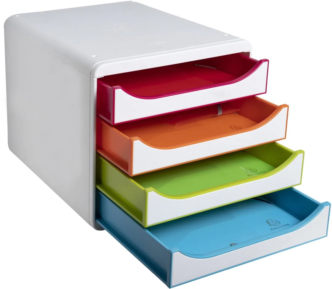 Exacompta Ladenbox BIG-BOX Classic 310913D - Wit/Harlekijn - afbeelding 4 van 6