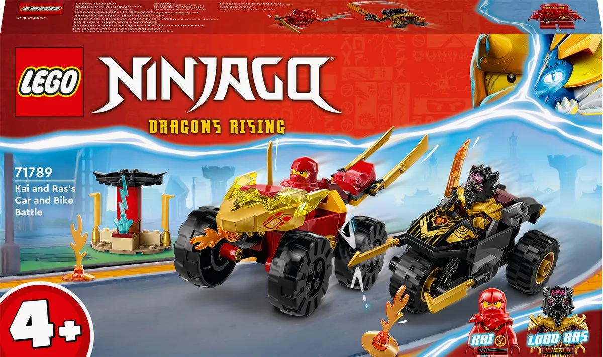 LEGO Ninjago Kai en Ras Duel Auto & Motor 71789