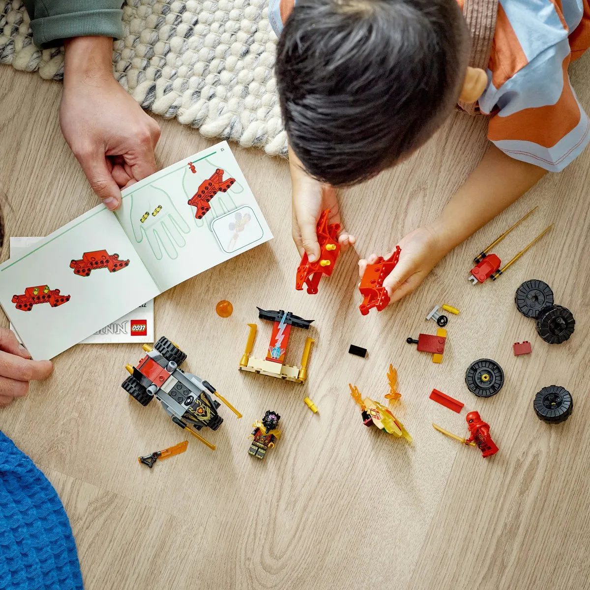 LEGO Ninjago Kai en Ras Duel Auto & Motor 71789