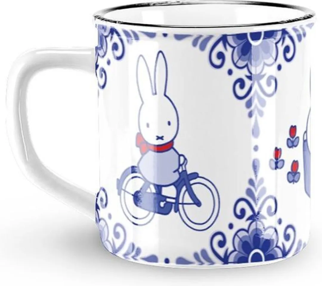 Nijntje Keramische Mok Retro Delfts Blauw 220ml