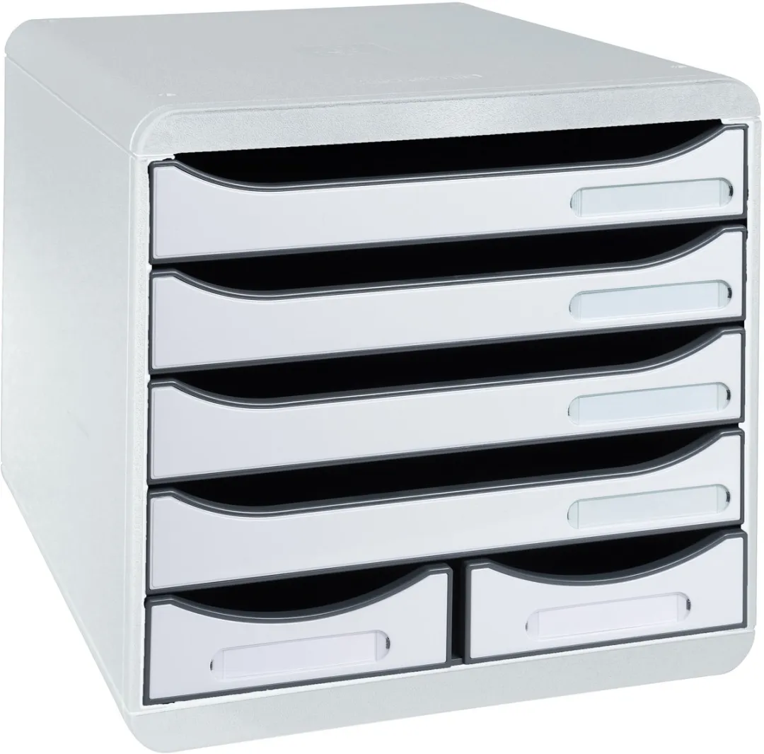 Exacompta Ladenblok Big Box Maxi 312740D - Lichtgrijs - afbeelding 6 van 6