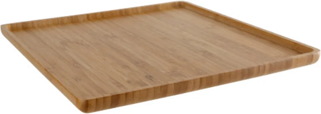 Cosy&Trendy Senegal Bord Bamboe 26x26cm - Bruin