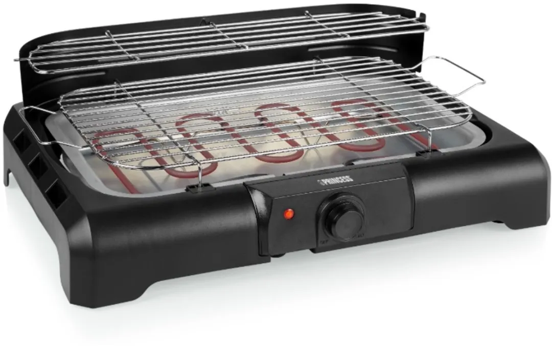 Princess 112250 Elektrische BBQ 2200W - Zwart
