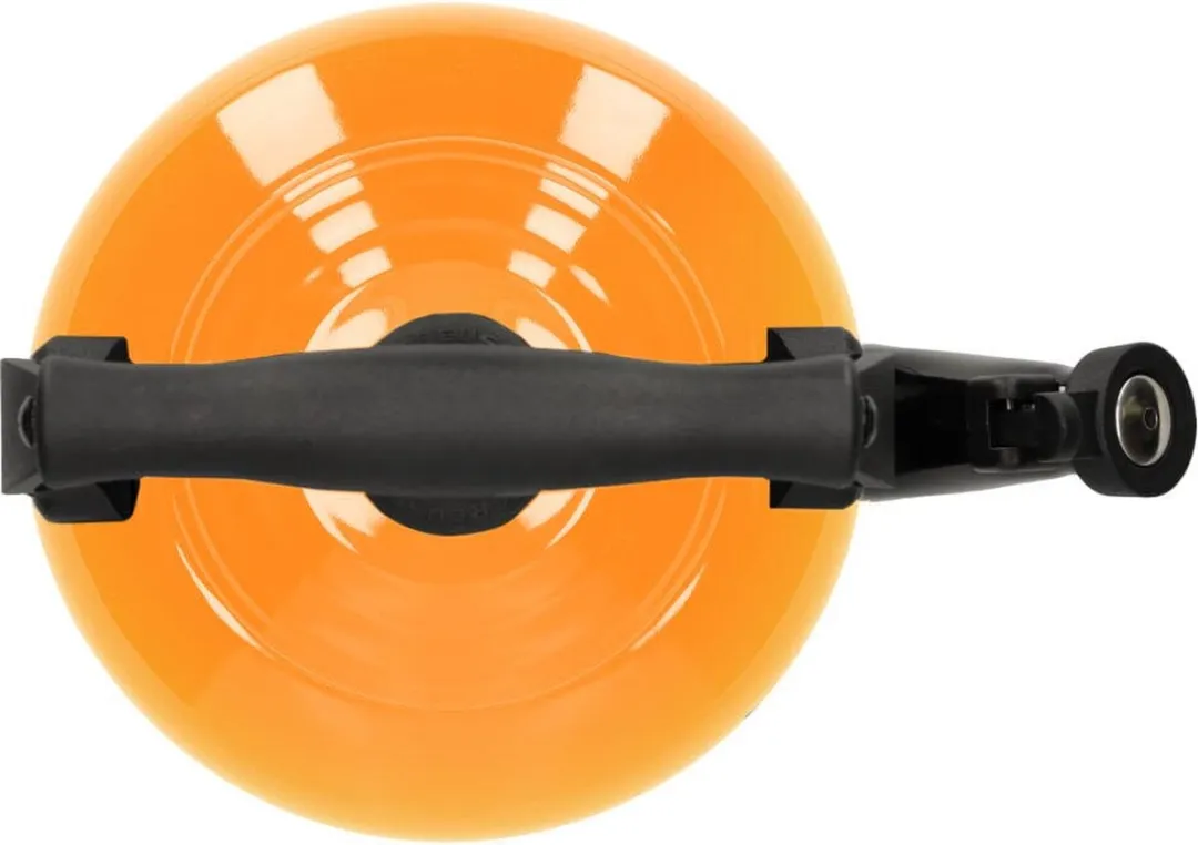 Le Creuset Tradition Fluitketel 2.1L - Oranje/Rood