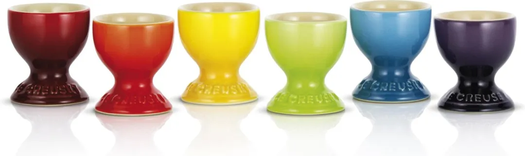Le Creuset Eierdopjes Regenboog