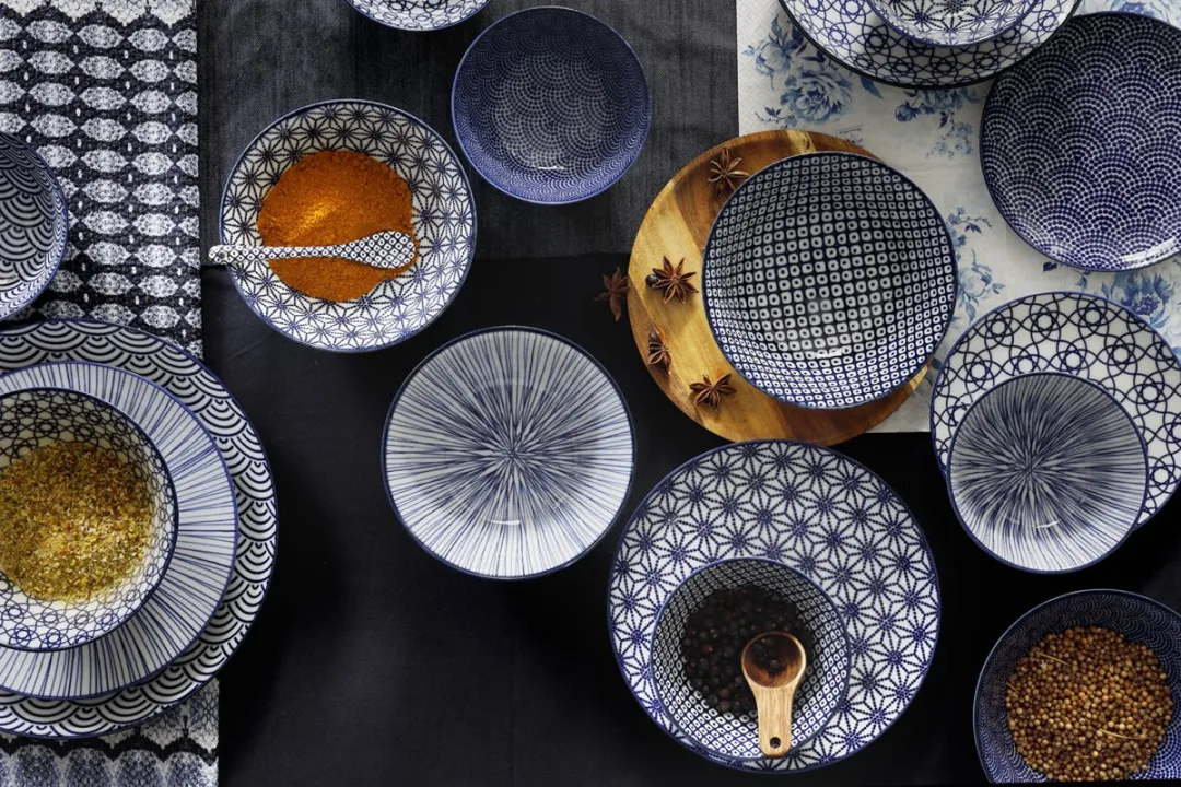 Tokyo Design Studio Espressoset 21558 - 12-delig - Blauw