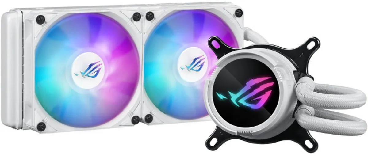 ASUS ROG Strix LC III 240 ARGB Processor Kit - 2x 12cm Wit