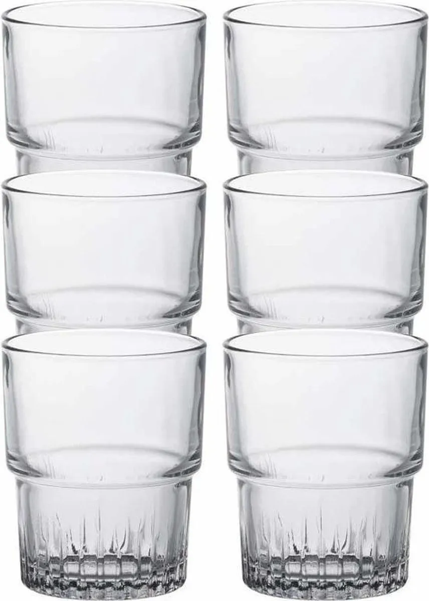 Duralex Koffieglas Empilbaar 200ml - 12 Stuks