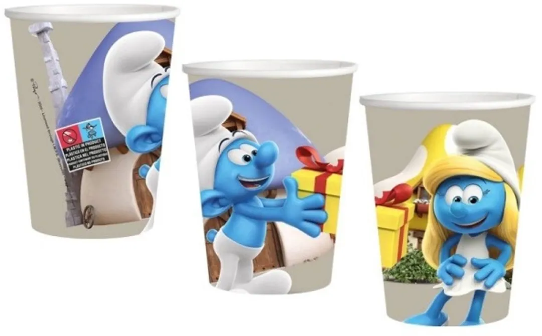 De Smurfen Verjaardagsbekers