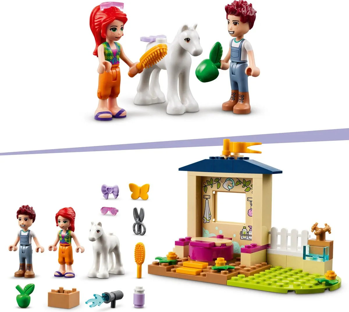LEGO Friends Ponywasstal 41696