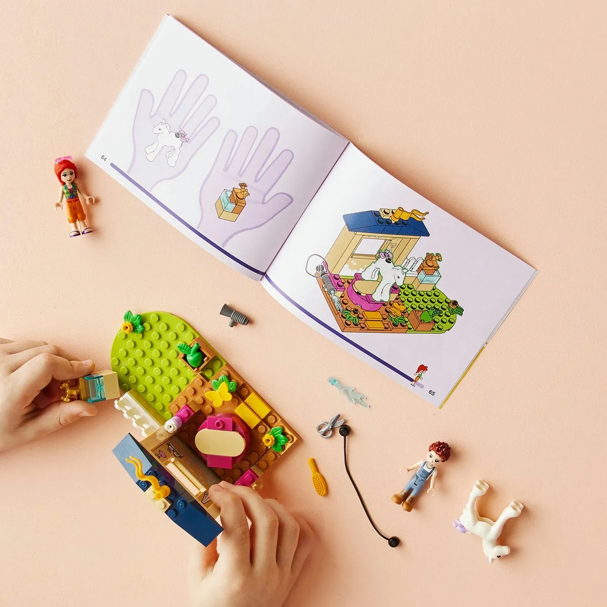 LEGO Friends Ponywasstal 41696 - afbeelding 6 van 6