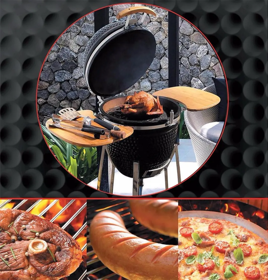 Intergard Kamado BBQ 61cm - Groen