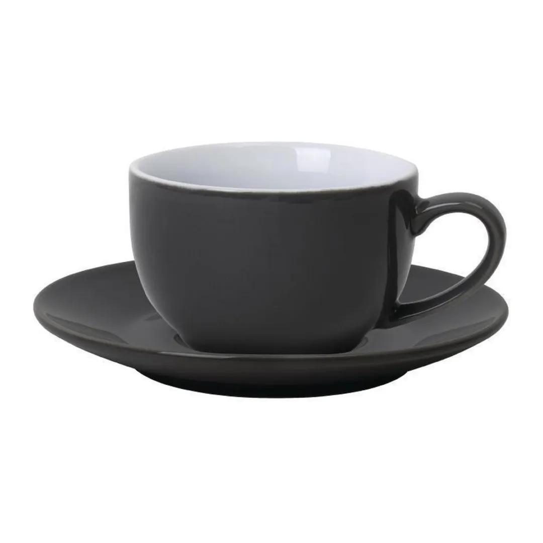 Olympia GK075 Koffiekop - 230ml - Zwart - 12 Stuks