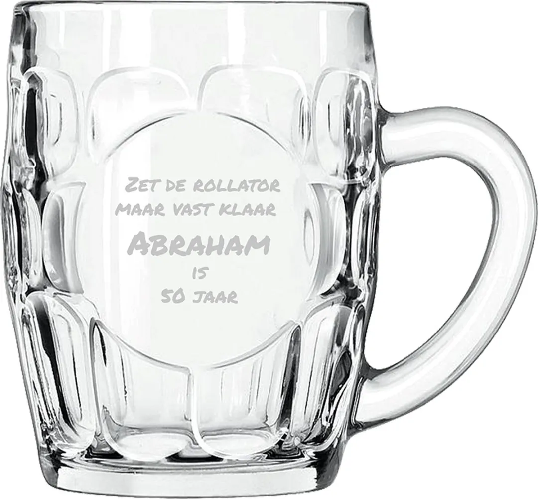 Libbey Gegraveerde Bierpul 55cl