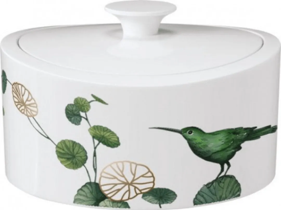 Villeroy & Boch Avarua Gifts Doosje 16x10cm - Groen/Wit