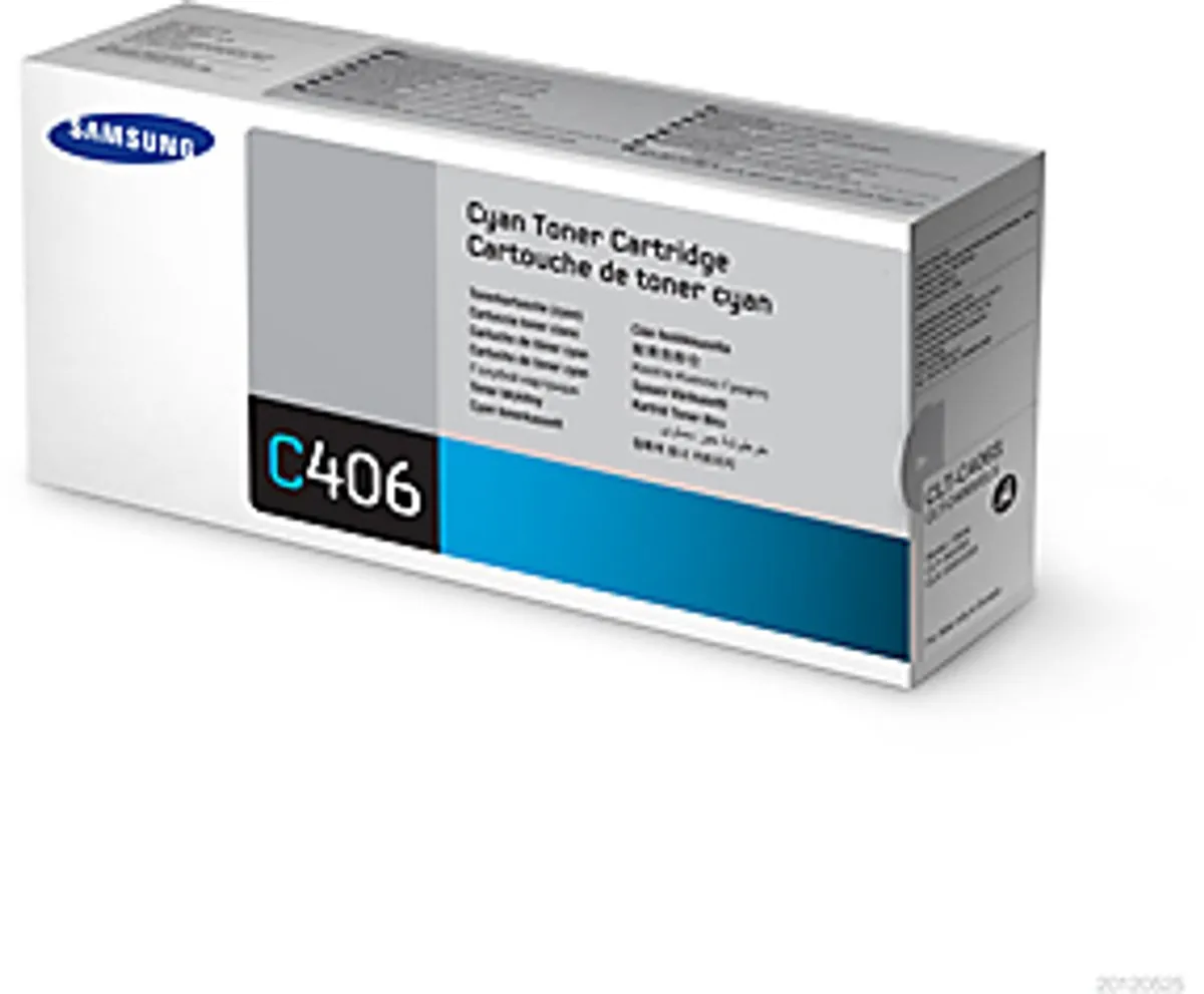 Samsung CLT-C406S Toner Cyaan - 1.000 Pagina's