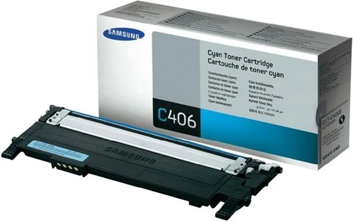 Samsung CLT-C406S Toner Cyaan - 1.000 Pagina's - afbeelding 6 van 6