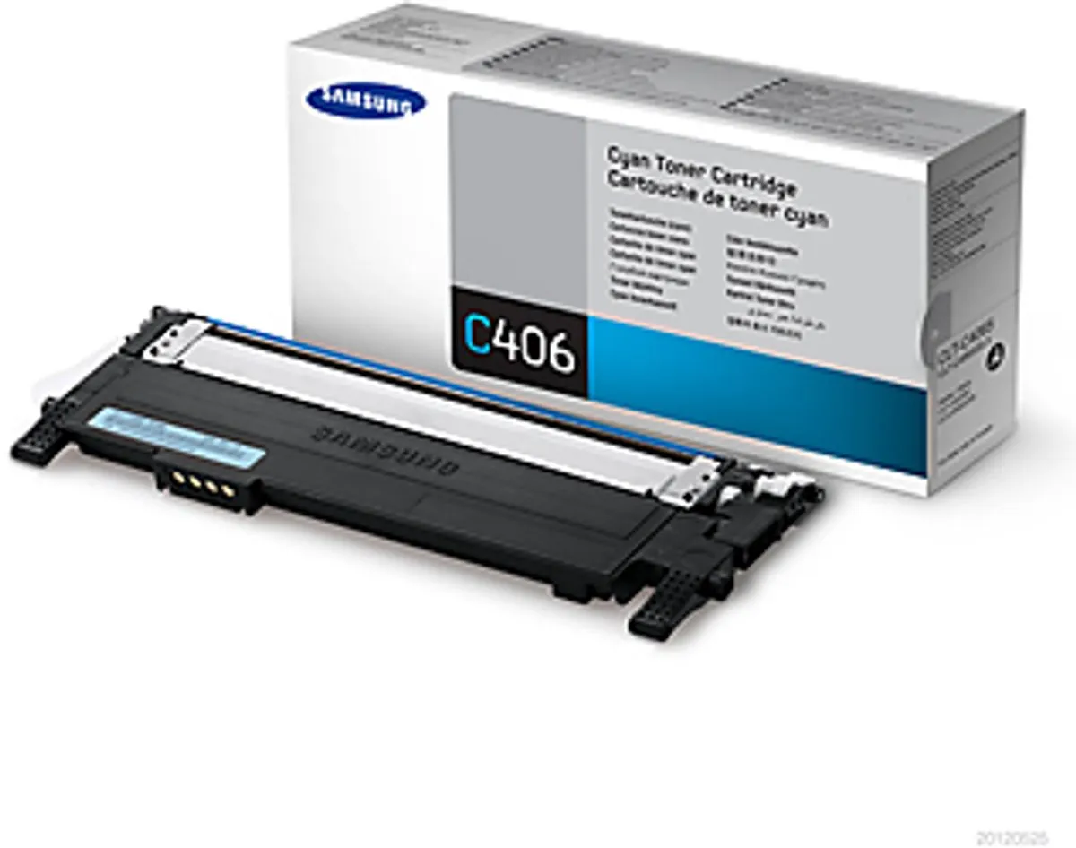 Samsung CLT-C406S Toner Cyaan - 1.000 Pagina's