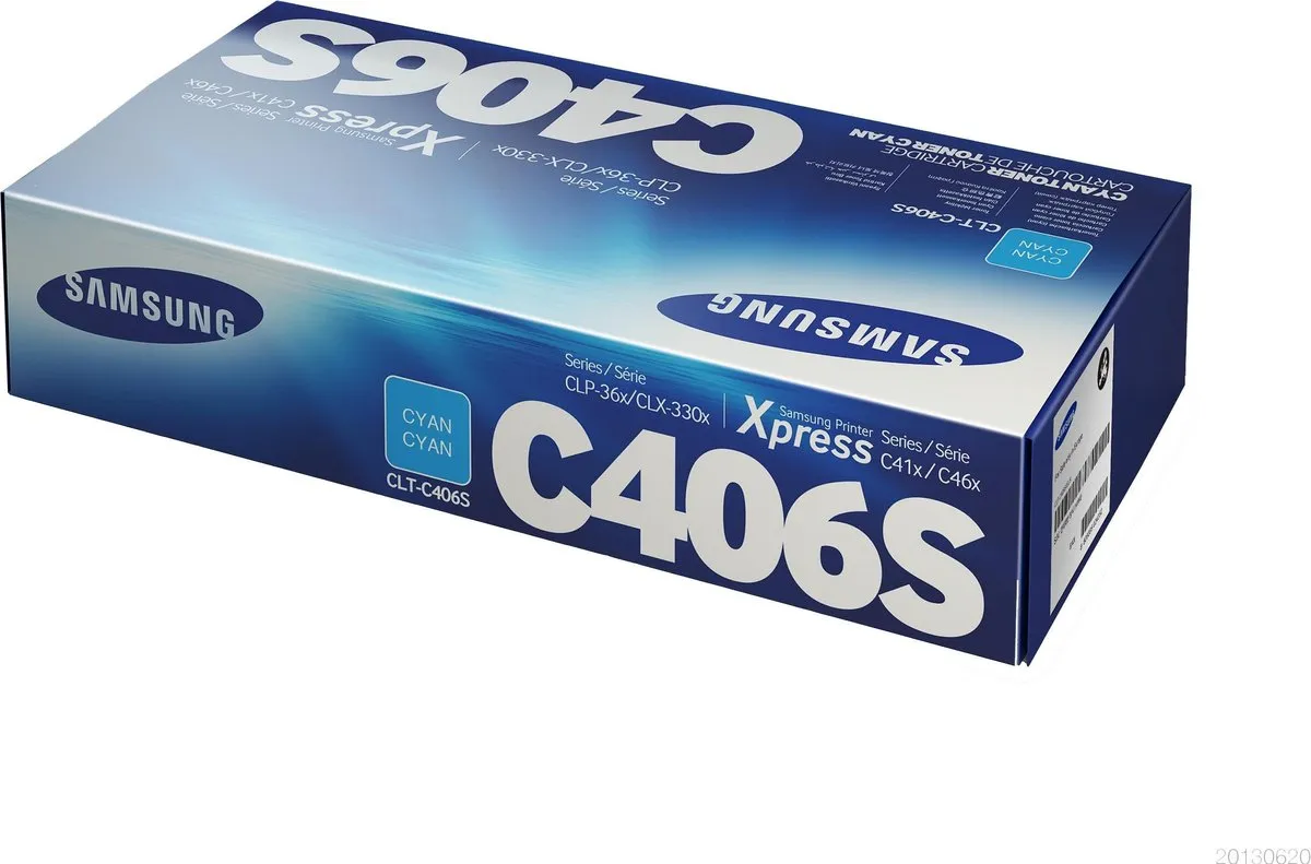 Samsung CLT-C406S Toner Cyaan - 1.000 Pagina's