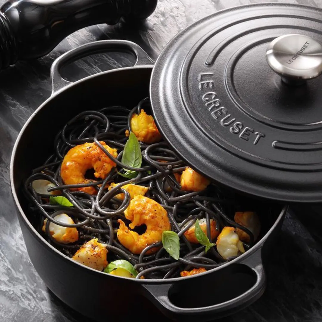 Le Creuset Signature Braadpan 24cm - 4,2L - Zwart