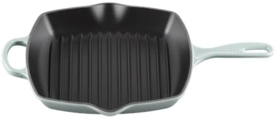 Le Creuset Grillpan Vierkant 26x26cm Sea Salt