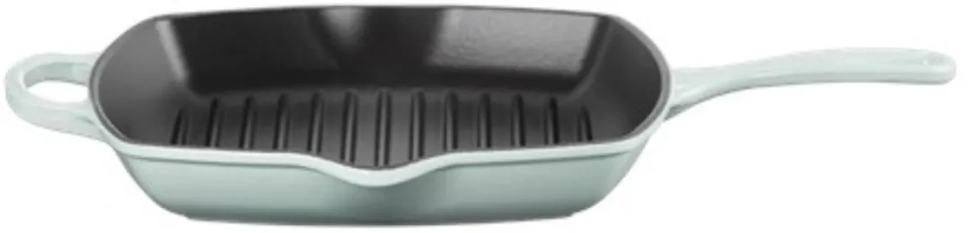 Le Creuset Grillpan Vierkant 26x26cm Sea Salt