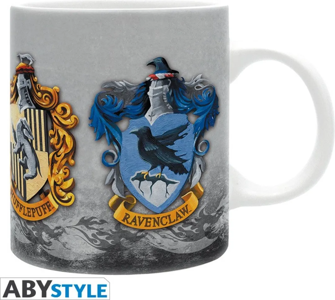 Harry Potter Mok 320ml - The 4 Houses