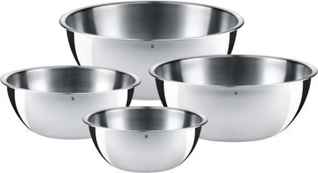 WMF Gourmet Schalenset 4-delig 16cm - RVS - Zwart