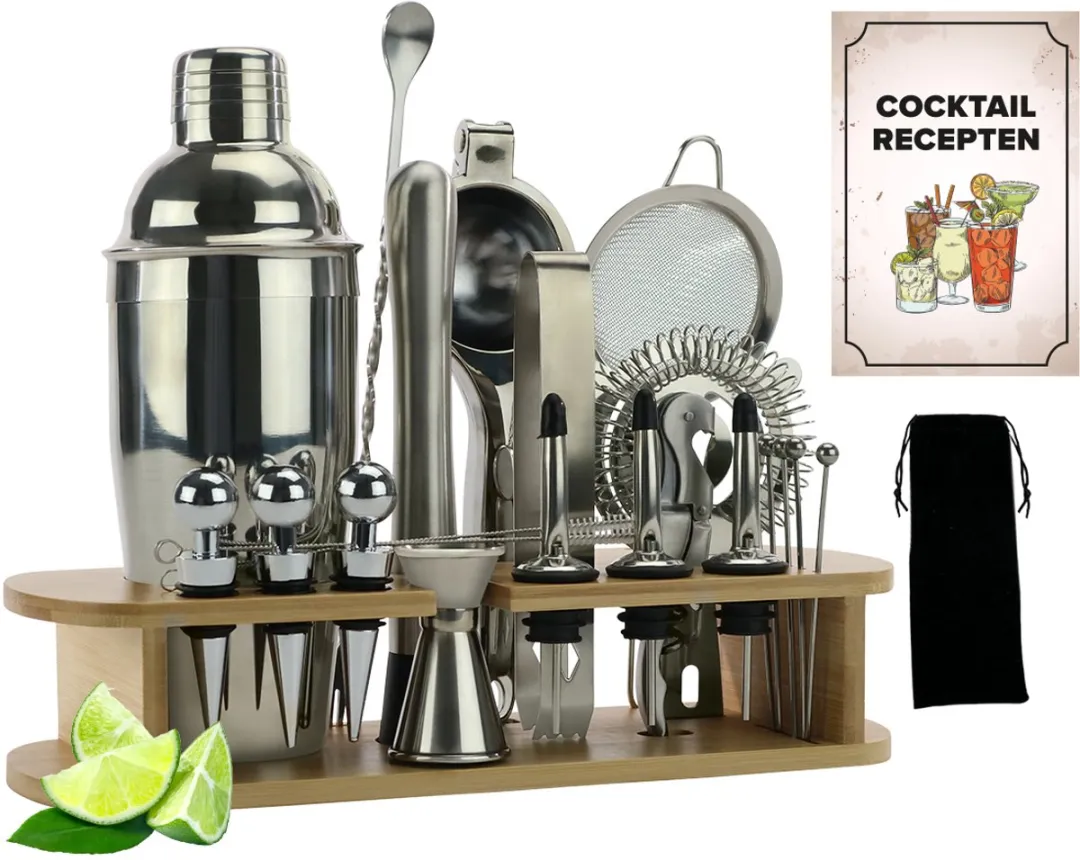 KitchenBrothers Cocktailset 25-delig