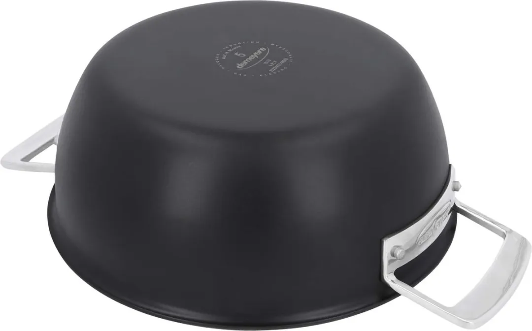 Demeyere Black 5 Conische Sudderpot 24cm - Zwart