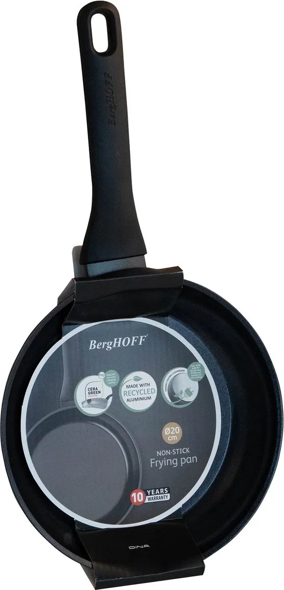 BergHOFF DiNA Braadpan Helix Ø20cm - Zwart