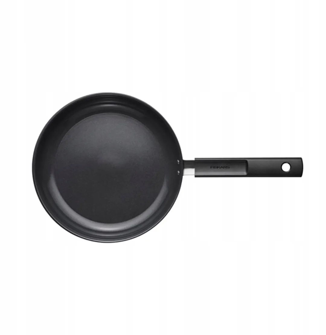 Fiskars Hard Face Koekenpan 26cm - Zwart