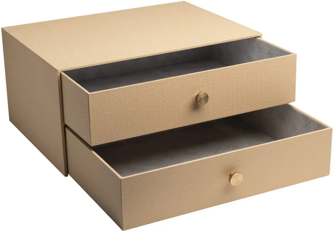 Exacompta Ladenkastje 2 Lades 30602E - Beige