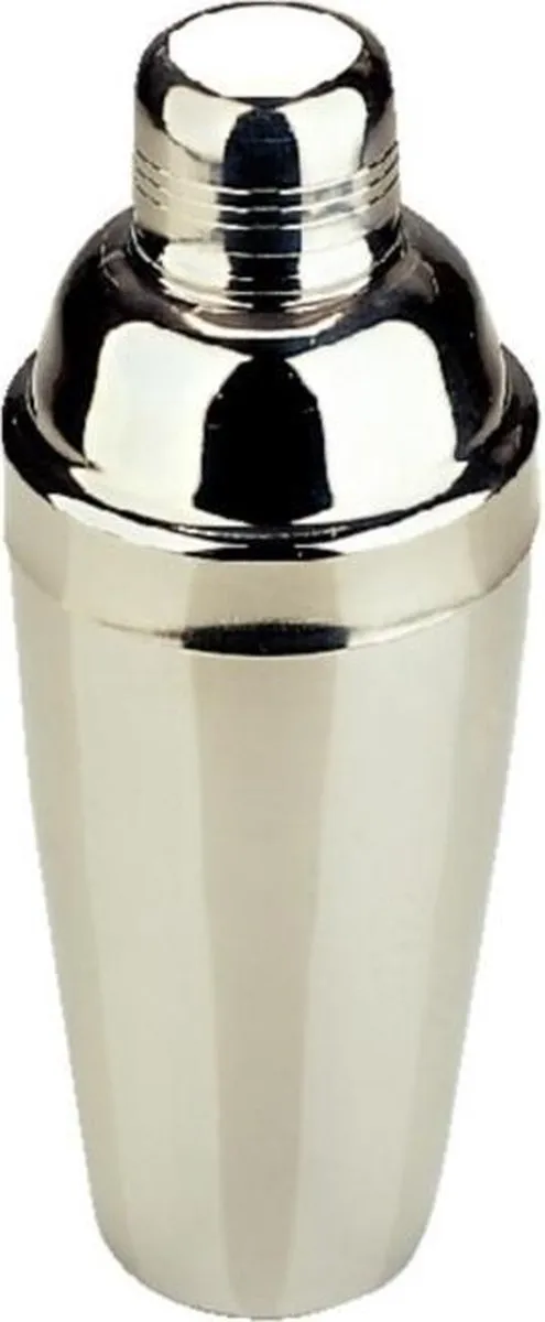 Olympia C581 Cocktailshaker RVS - 0,78L - 3-delig - Zwart